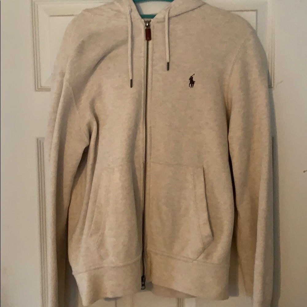 Polo zip sweatshirt